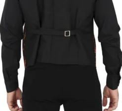 Gilet con teschi da uomo