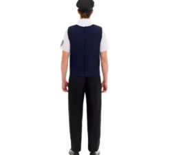 Gilet costume da polizia per uomo