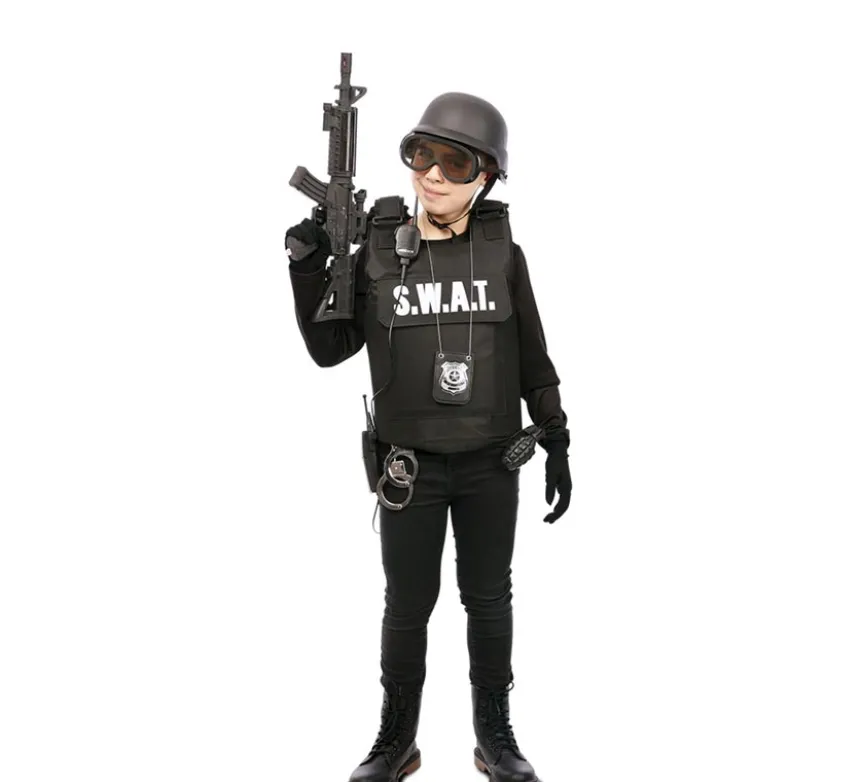 Gilet da agente swat per un ragazzo