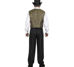 Gilet da Costume o da cowboy con stampa per uomo