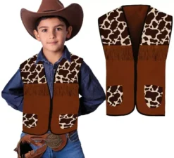 Gilet da cowboy per bambini