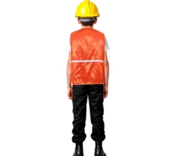 Gilet da lavoro arancione per bambini