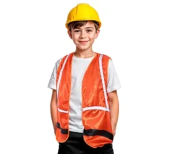 Gilet da lavoro arancione per bambini