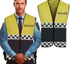 Gilet da polizia per adulti in vari colori