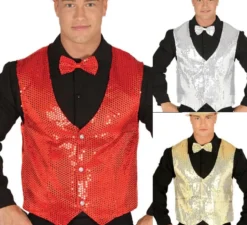 Gilet di paillettes in vari colori