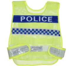 Gilet giallo della polizia stradale