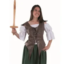 Gilet medievale da donna
