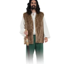 Gilet medievale per capelli scuri
