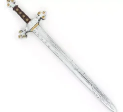 Giocattolo medievale con croce spada 72 cm