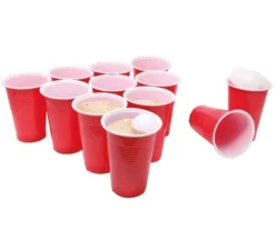 Gioco della Birra: 12 Bicchieri e 15 Palline