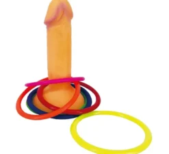 Gioco del pene con anelli colorati