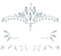 Gioielli in argento per viso e unghie Diamanti eleganti