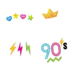 Gioielli per il viso degli anni '90