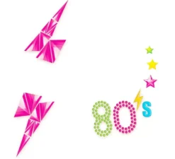 Gioielli per il viso degli anni '80
