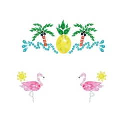 Gioielli per il viso tropicali