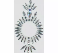 Gioiello per ombelico lucido 12x20 cm adulto
