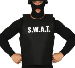 Giubbotto antiproiettile della polizia dello swat per adulto
