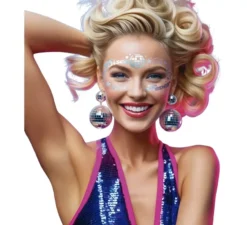 Glitter Face Disco