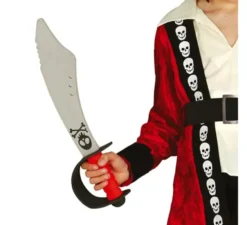 Gomma spada pirata eva 43 cm per bambini