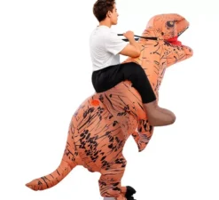 gonfiabile da dinosauro per adulto