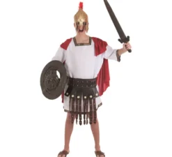 Gonna Centurione romano marrone per uomo