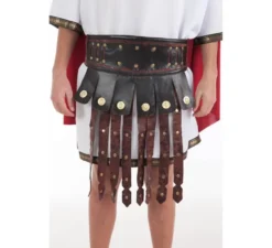 Gonna Centurione romano marrone per uomo