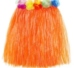 Gonna hawaiana da donna di 40 cm in vari colori