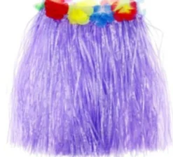 Gonna hawaiana da donna di 40 cm in vari colori