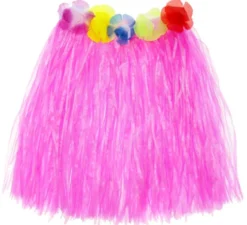 Gonna hawaiana da donna di 40 cm in vari colori