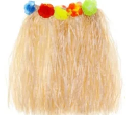 Gonna hawaiana da donna di 40 cm in vari colori