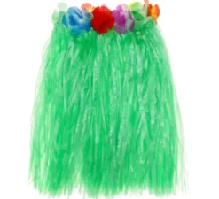 Gonna hawaiana per donna di 60 cm in vari colori