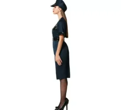 Gonna tubino in costume da polizia per donna