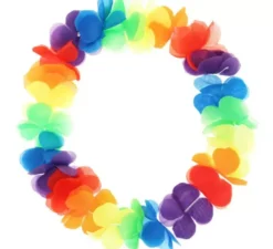 Grande collana hawaiana di 92 cm in vari colori