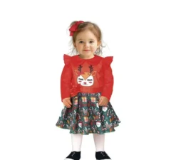 Grazioso costume da renna per neonato