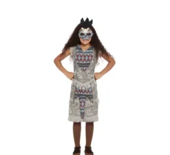 Grigio scuro costume indiano per le ragazze