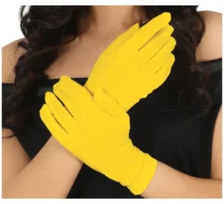 Guanti corti di 20 cm in vari colori