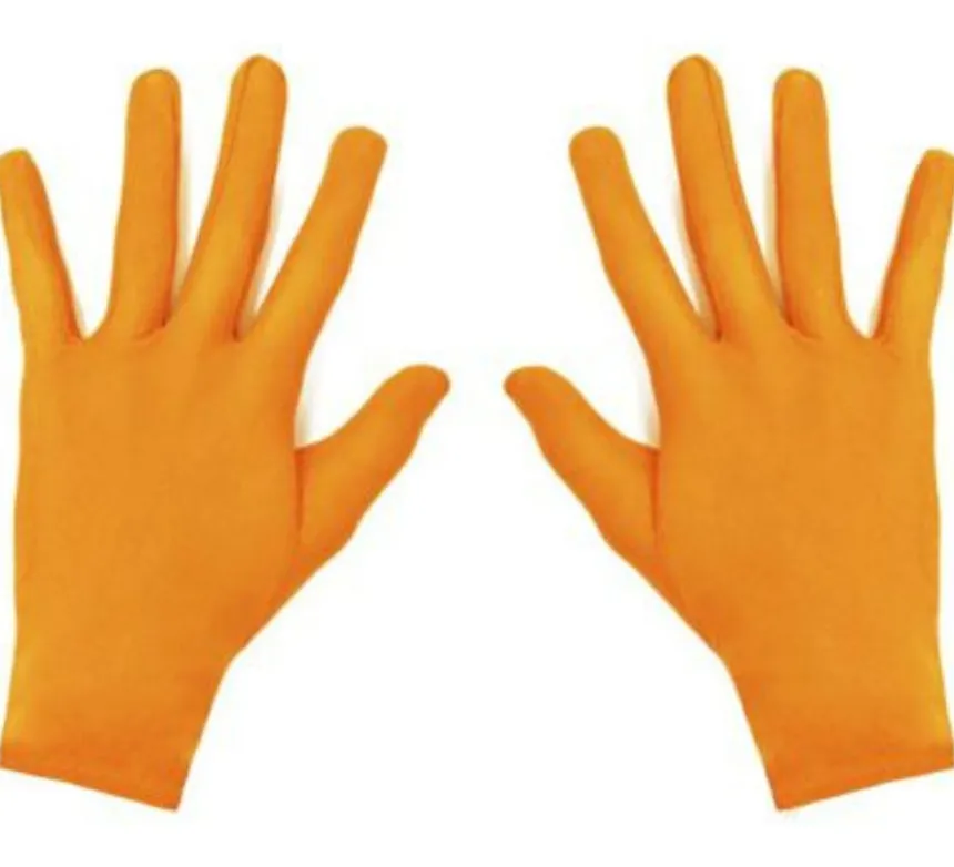 Guanti corti per adulti in vari colori