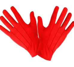 Guanti corti per adulti in vari colori