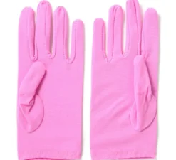 Guanti corti per adulti rosa