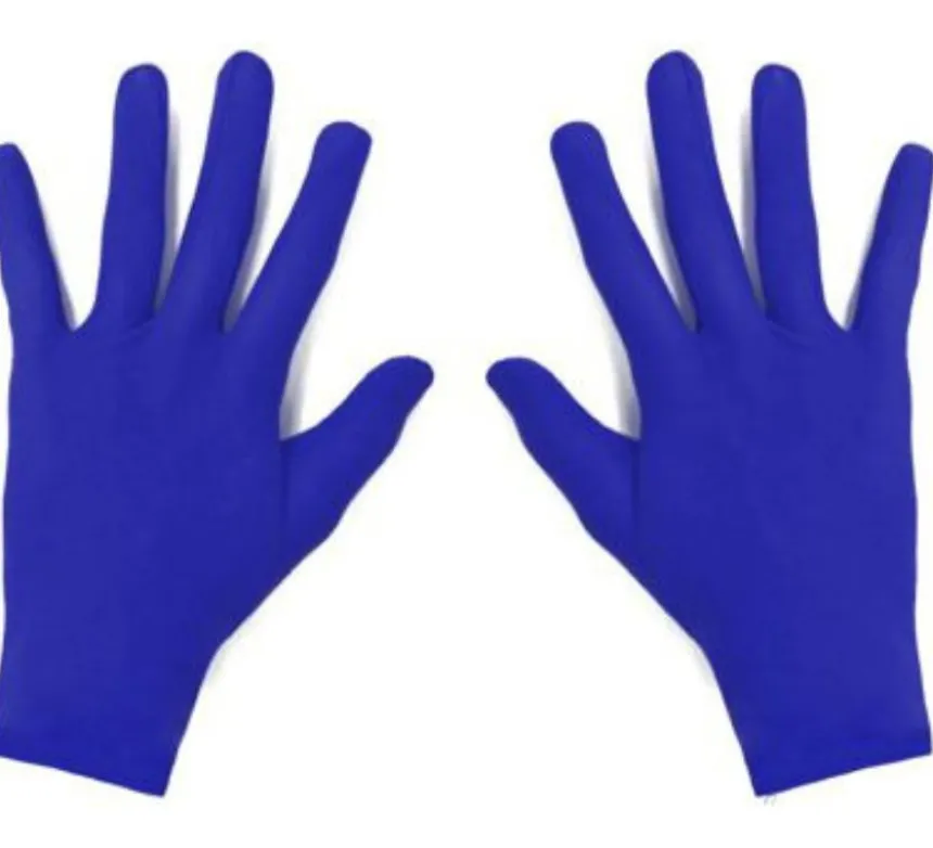 Guanti corti per bambini in vari colori