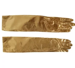 Guanti lunghi 44 cm oro