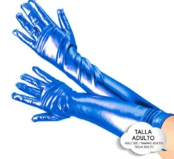 Guanti Lunghi Metallici per adulti in vari colori