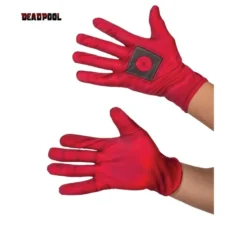 Guanti Red Deadpool per adulti