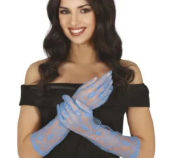 Guanti traforati lunghi 38 cm in vari colori