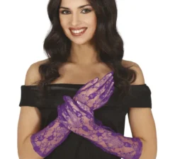 Guanti traforati lunghi 38 cm in vari colori