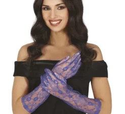 Guanti traforati lunghi 38 cm in vari colori