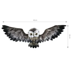 Gufo Decorativo 22x58 cm