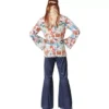 Hippie costume per gli uomini stampa di etichette