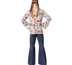 Hippie costume per gli uomini stampa di etichette