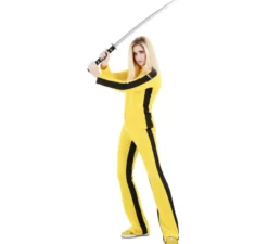 Il costume da sposa in giallo per donna